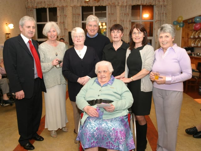 Lizzie McCool's birthday party celebration back in 2004.