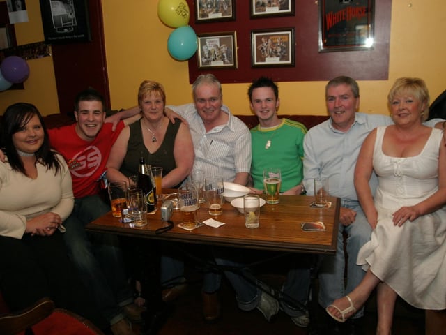Parties and celebrations back in 2004: Gary McCamphill.