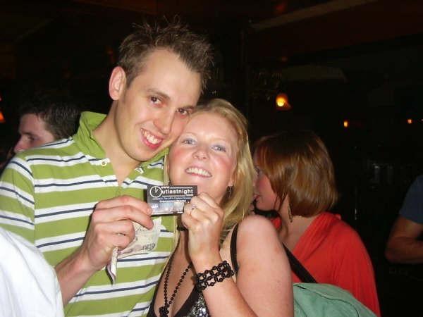 Locals having a good time at Derry's nightlife spots back in November 2005.