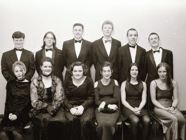30 years ago: St Columb's College formal back in January 1994.:St Columb's College formal 1994