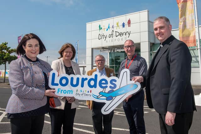City of Derry Airport and Joe Walsh Tours will run new Lourdes pilgrimages this Summer.