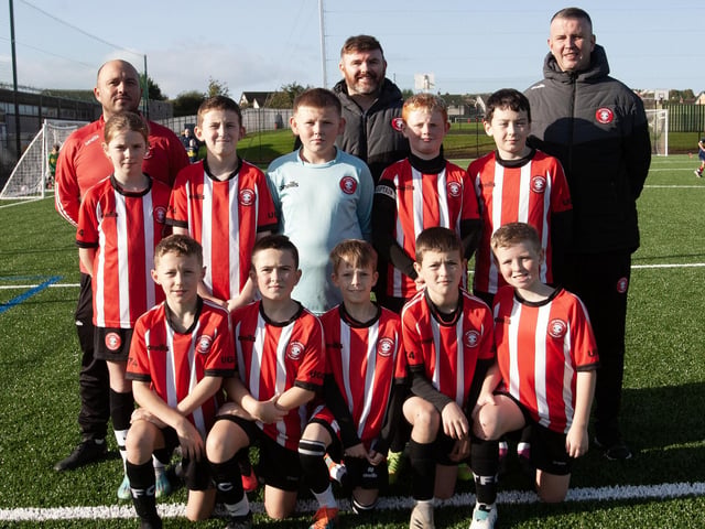 The Tristar 2013 team who played in the Sean O'Kane Memorial Tournament at St. Joseph's on Sunday.