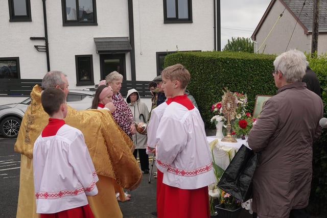 Corpus Christi Procession in Buncrana.