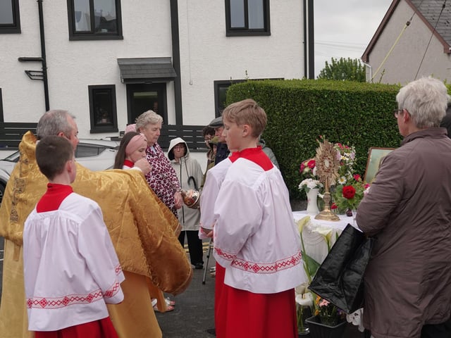 Corpus Christi Procession in Buncrana.