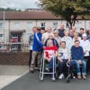 Scouts from St. Mary's Creggan assisting the local community as well as residents of the House in the Wells.