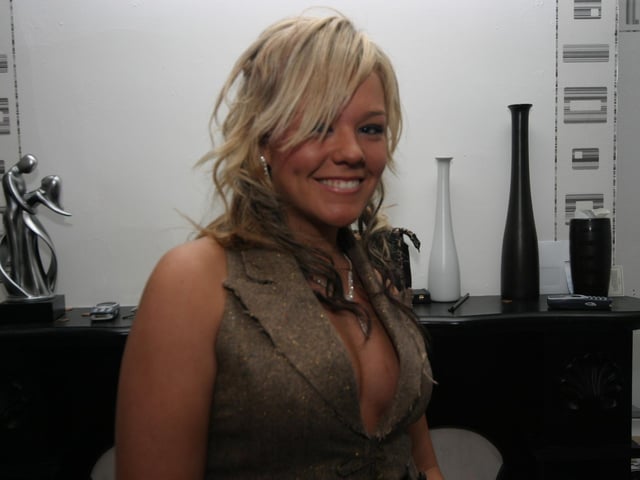 Elan Bradley heading for a night out.