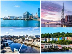 Popular places to live in the UK