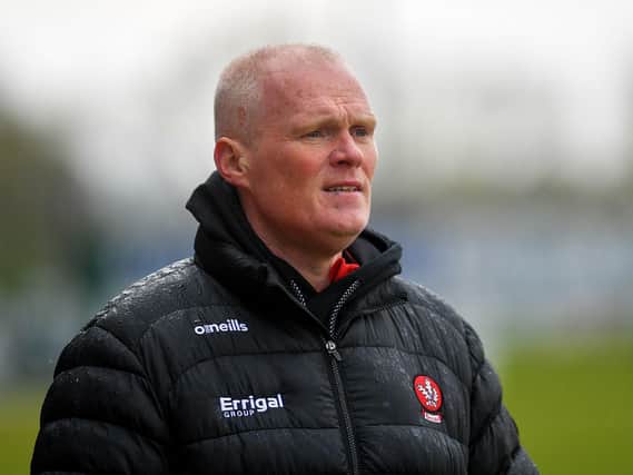 Derry minor football manager Damian McErlain. Photo: George Sweeney. DER2316GS – 51