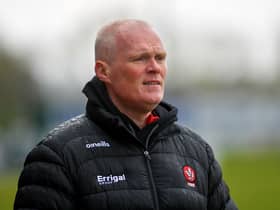 Derry minor football manager Damian McErlain. Photo: George Sweeney. DER2316GS – 51