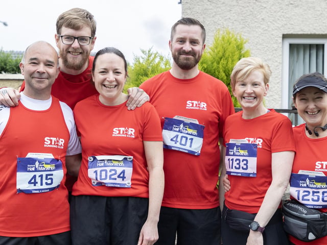 All smiles from the Star Runners. (Photo: North West Newspix)