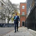 LONDON, ENGLAND - NOVEMBER 22:  Chancellor of the Exchequer Jeremy Hunt leaves 11 Downing Street on November 22, 2023 in London, England. Jeremy Hunt aims to present a growth-focused fiscal plan, leveraging the recent drop in inflation, against the backdrop of Rishi Sunak's speech on Monday, emphasizing the critical choices needed to rejuvenate stagnating economic growth. (Photo by Stefan Rousseau - WPA Pool /Getty Images)