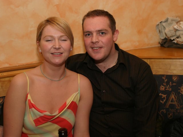 Pictures of Derry people partying in November 2003