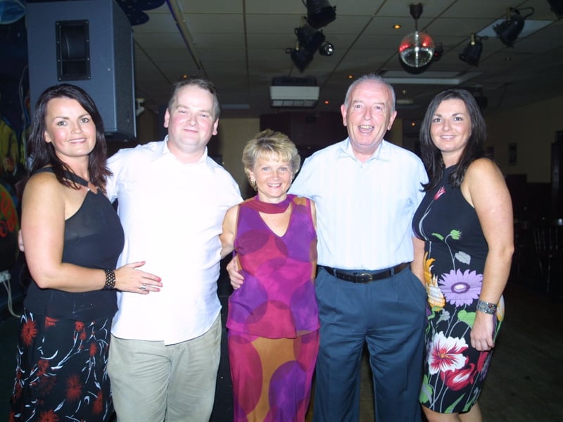 Derry people partying in September 2003