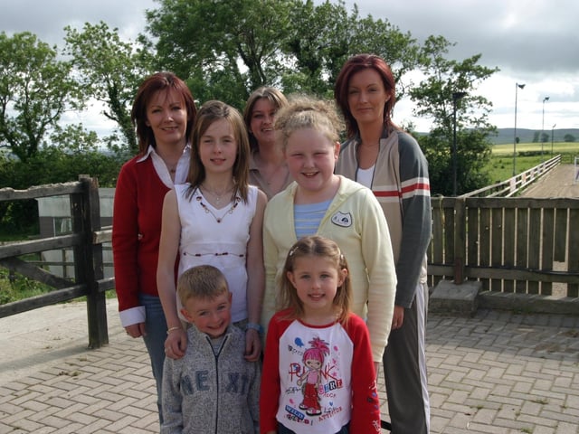 Party celebrations back in June 2004.