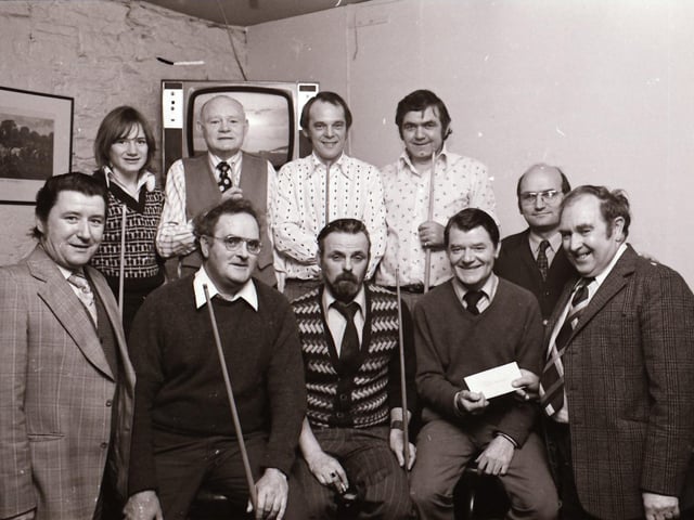 Sean Graham sponsored £250 Snooker Final.