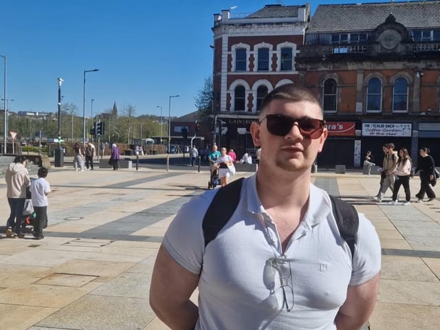 Shane Gallagher from Donegal, however, believes e‑scooters should be banned but for a very different reason. “I think people should walk more. It’s not good for health reasons. Hard to beat plain and simple walking,” he said.