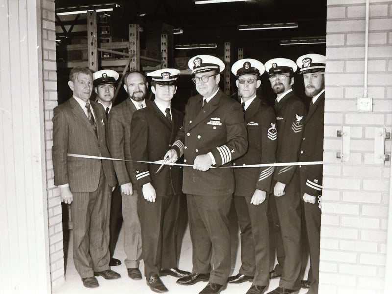 Opening of the new Commissary Store at the US Base.