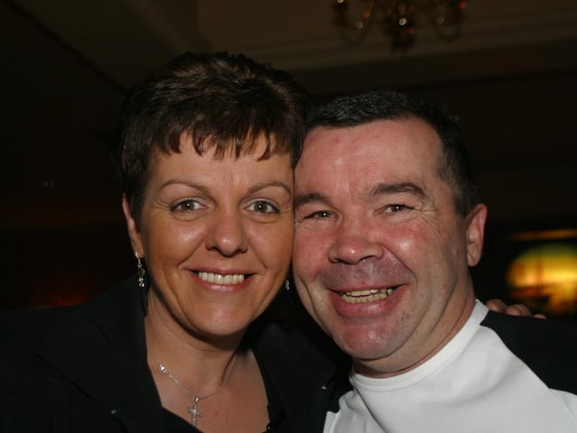 Party pictures from 2004. Marian Harkin