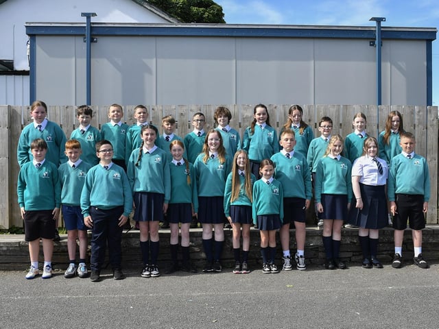 Ms Strathern’s P7 class at Glendermott Primary School.