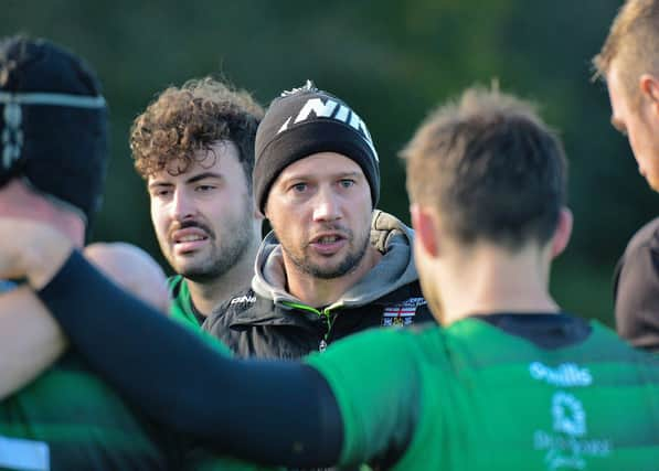 City of Derry Head coach Richard McCarter. Photo: George Sweeney.  DER2239GS – 097