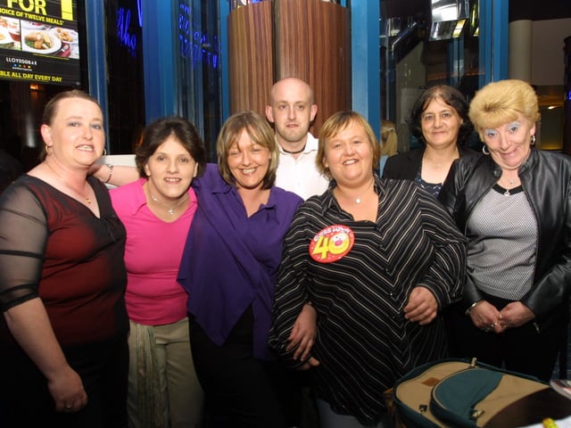 Theresa Sweeney's 40th birthday at the Ice Wharf.