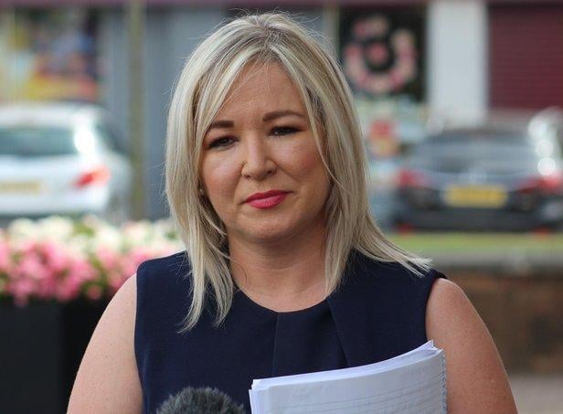 Sinn Féin vice-president Michelle O'Neill.