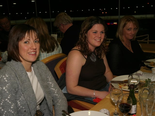 Pictured from left - Grainne Sweeney , Catriona Mc Ginley  and Ann Ward. : Parties in December 2005.