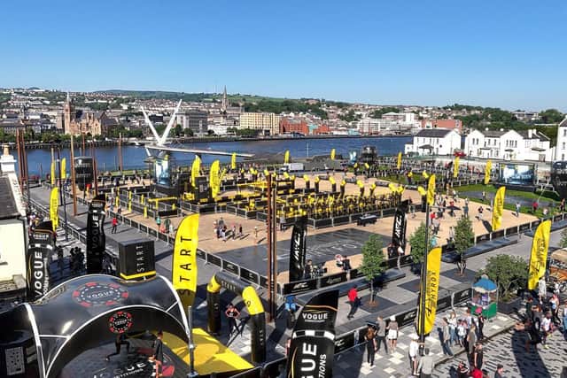 The inaugural Ebrington Hyrox promises to be a spectacular event this weekend.