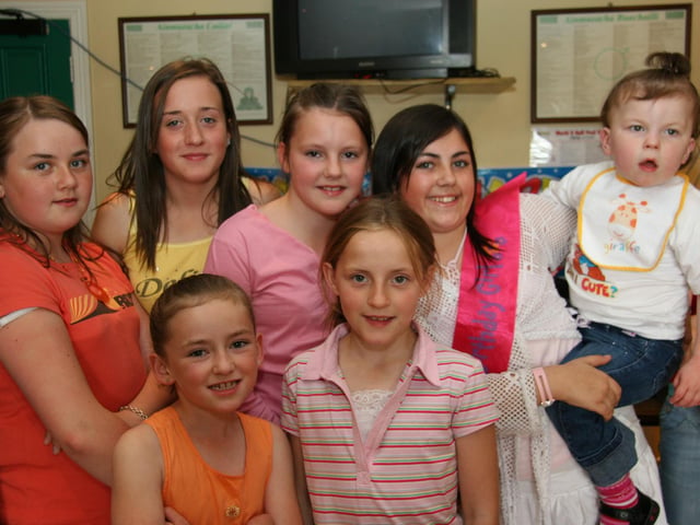 Sarah Wade with her 'birthday girl banner.'