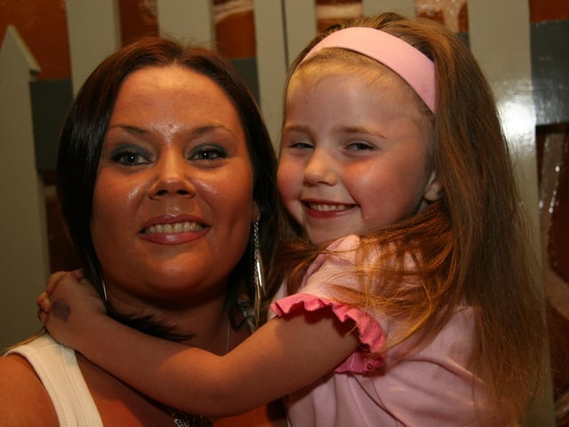 Samantha Robinson's fifth birthday.