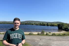 Councillor Paul Boggs at Moorlough