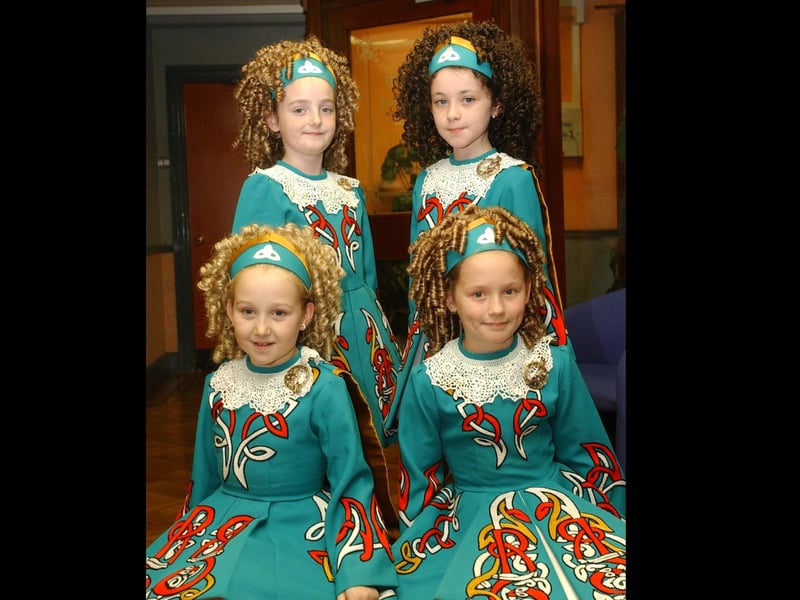 These Irish Dancing champions were featured in the 'Journal' in 2003 marking their achievements.