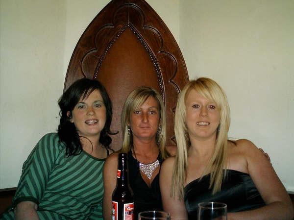 Enjoying a night out at Earth nightclub back in January 2006.