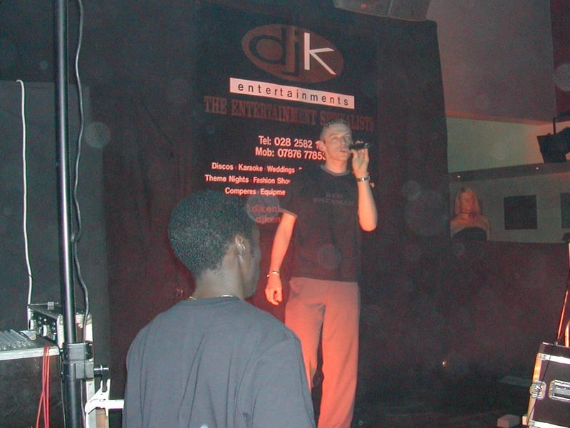 Conor Tierney performs for the crowd after reaching the Grand Final.