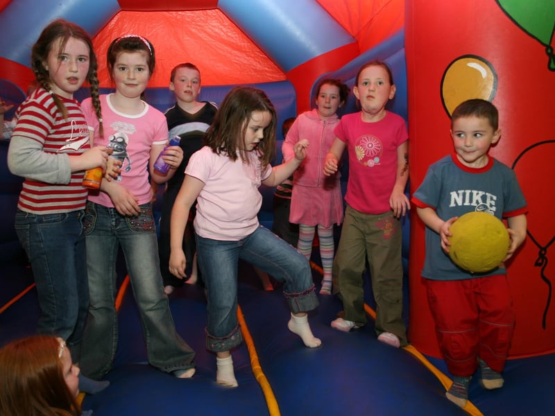 Parties and celebrations in Derry in April 2005.