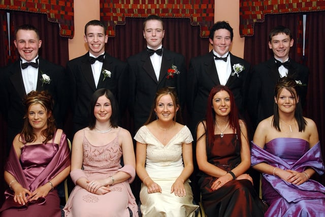 Front, from left, are Cathy Doherty, Leonie Durnin, Elaine Doherty, Roisin Coyle and Caroline Donaghey. Back, from left, are James Doherty, Liam McCarron, Mark Porter, Keelan Mallon and Eoghan Farren. (1401C05)