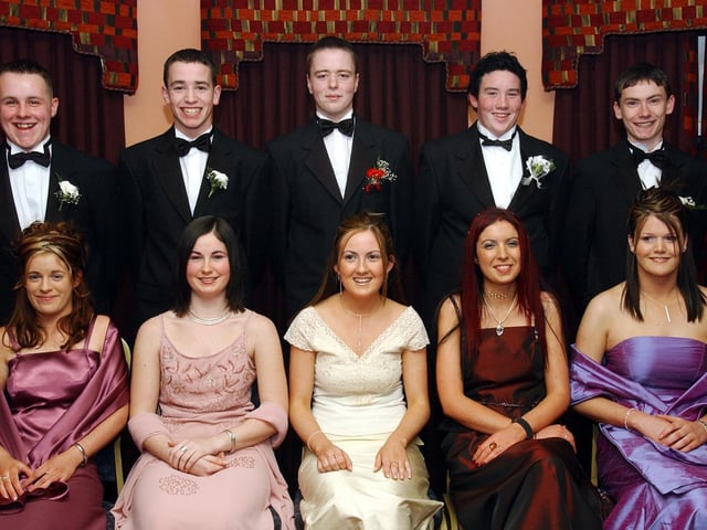 Front, from left, are Cathy Doherty, Leonie Durnin, Elaine Doherty, Roisin Coyle and Caroline Donaghey. Back, from left, are James Doherty, Liam McCarron, Mark Porter, Keelan Mallon and Eoghan Farren. (1401C05)