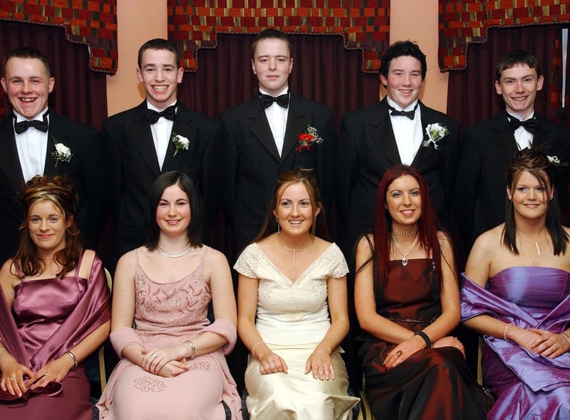 Front, from left, are Cathy Doherty, Leonie Durnin, Elaine Doherty, Roisin Coyle and Caroline Donaghey. Back, from left, are James Doherty, Liam McCarron, Mark Porter, Keelan Mallon and Eoghan Farren. (1401C05)