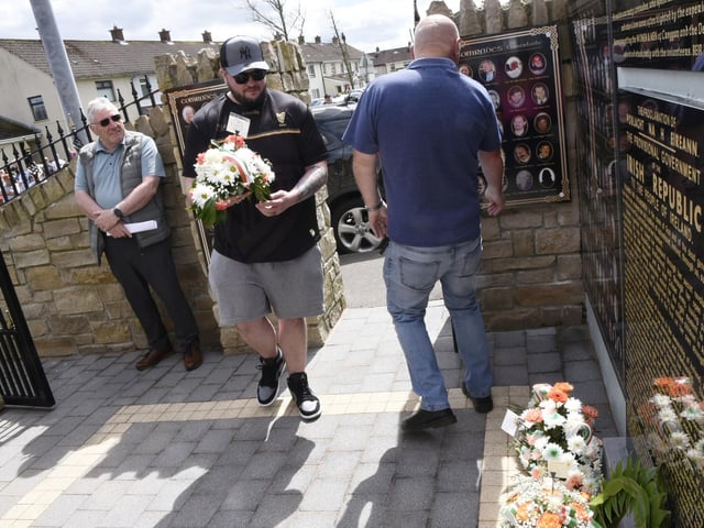 George McBrearty Commemoration in the Garden of Tribute : .