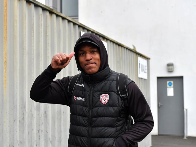 Andre Wisdom.  Photograph: George Sweeney