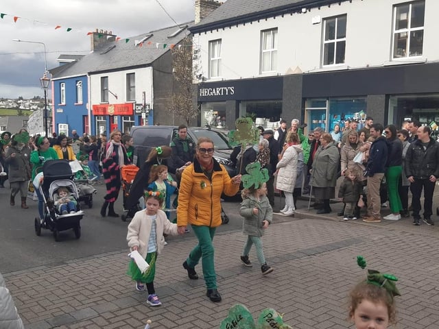 Buncrana St Patrick's Day parade 2023.
