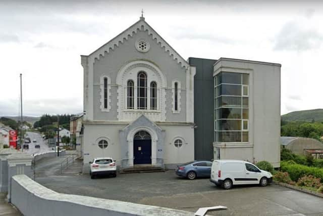 The Colgan Hall in Carndonagh. Picture: Google Earth