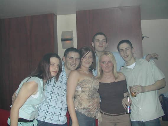 Counting down from 10 at a New Year's Eve party in Sugar nightclub, back in 2001.