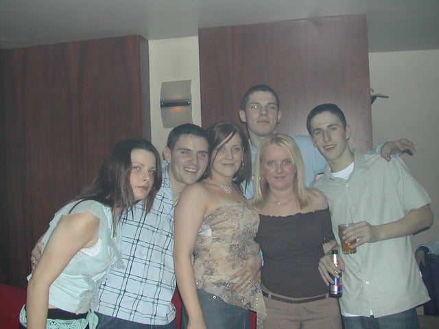 Counting down from 10 at a New Year's Eve party in Sugar nightclub, back in 2001.
