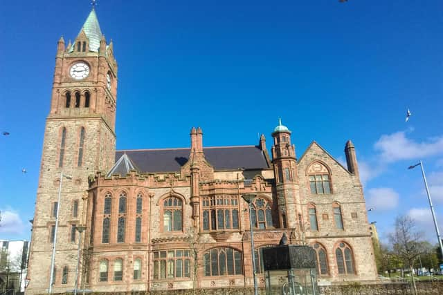 Derry's Guildhall.