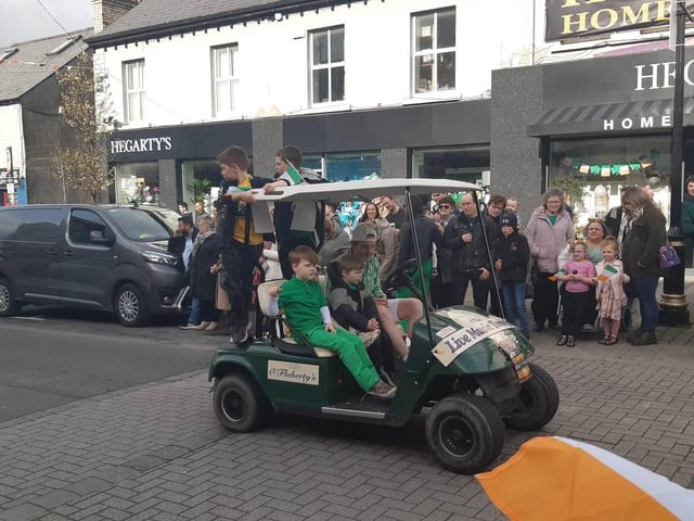 Buncrana St Patrick's Day parade 2023.