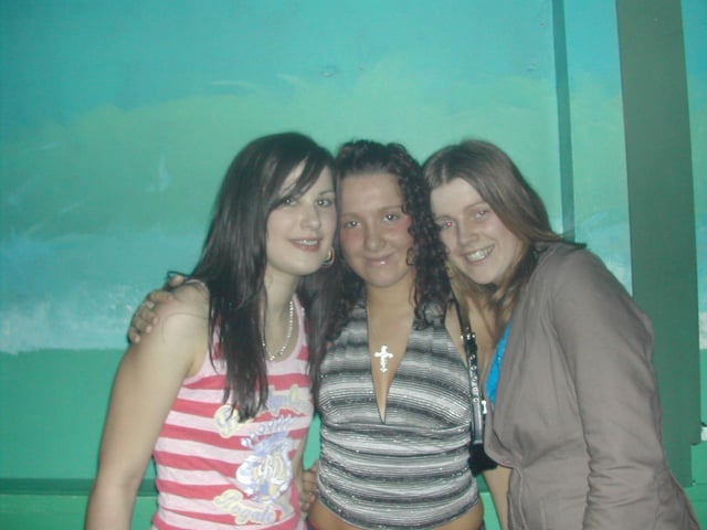 A night out in Derry in January 2004.