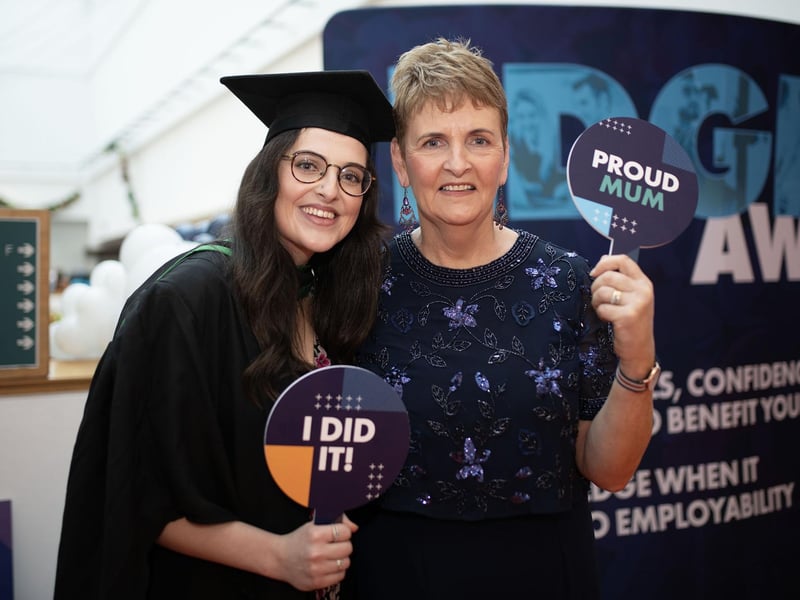 Ulster University Graduations at the Millennium Forum.