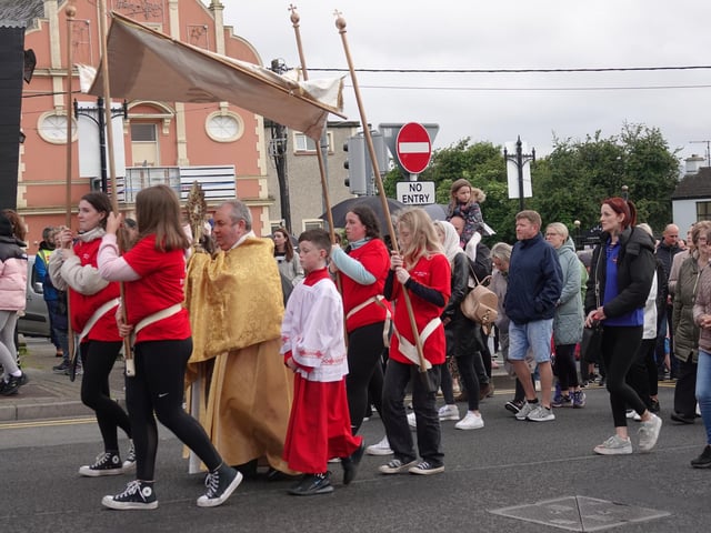 Corpus Christi Procession in Buncrana.