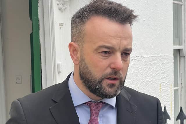 SDLP Leader and Derry MP Colum Eastwood.